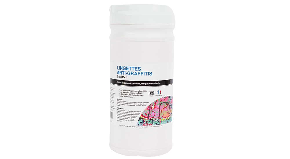 Lingettes anti-graffitis STERITECH