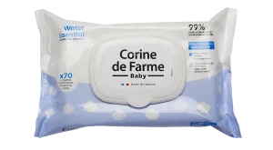 Lingettes change Water Essential CORINE DE FARME