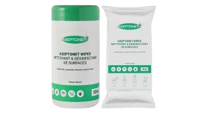 Lingettes détergentes désinfectantes surfaces ASEPTONET