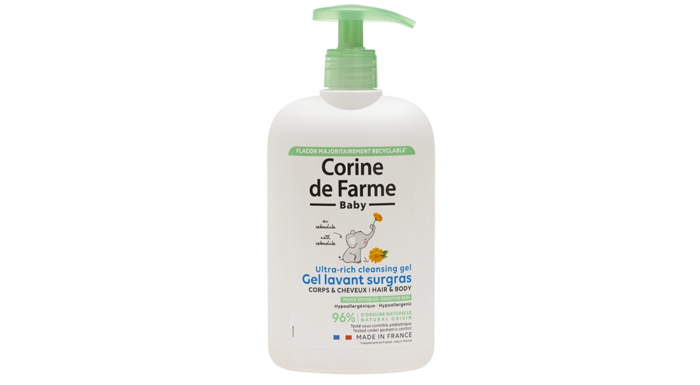 Gel lavant surgras corps et cheveux CORINE DE FARME